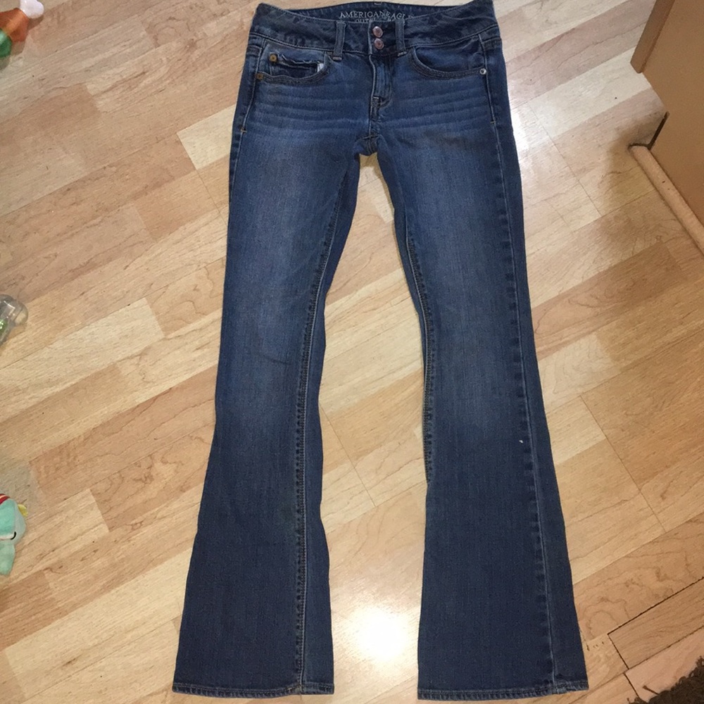 American Eagle artist stretch flare jeans